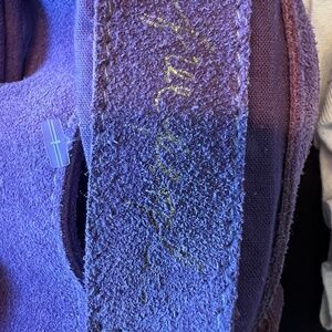 Free People Purple Suede bag